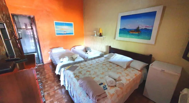 Четырёхместный номер Standard Suítes Casa do Barão