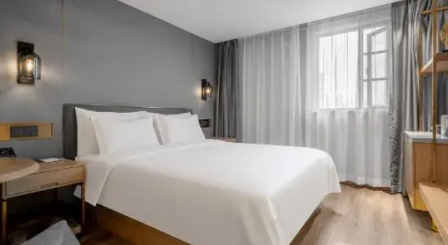 Люкс Luxury Дуплекс Jitai Hotel (Shanghai Train Station South Square)