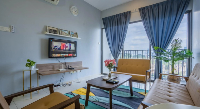 Peaceful 3-bedroom with Pool 5 pax - Wangsa Maju, Забронировать Отель Куала-Лумпур Федеральная территория Куала-Лумпур, рядом с Royal Selangor Pewter Factory and Visitor Centre