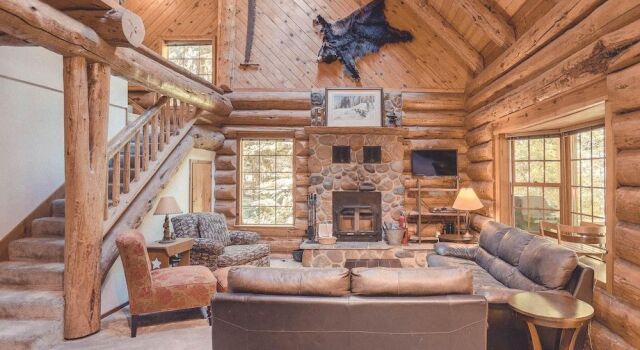 Bear Den Log Cabin, Prenota Hotel Brightwood Oregon