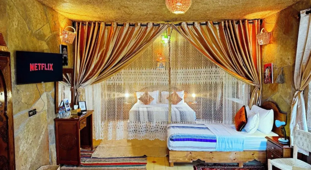 Четырёхместный семейный номер Standard с видом на сад Riad Chay & Boutique