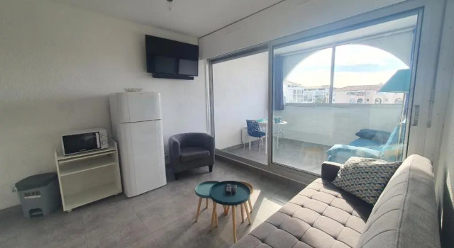 Appartement Sète, 1 pièce, 4 personnes - FR-1-338-398, Забронировать Апартаменты/квартира Отели Сета с парковкой, рядом с Plage de la Fontaine, Парковка