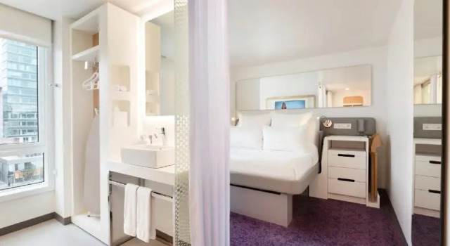 Двухместный номер для гостей с ограниченными возможностями Premium YOTEL Boston