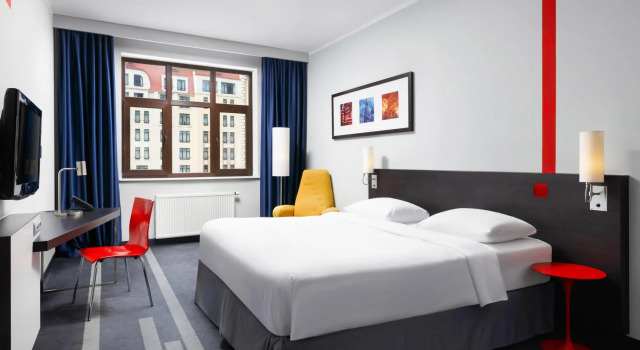 Двухместный номер Стандартный с видом на реку Park Inn Radisson Роза Хутор