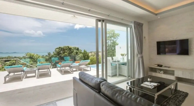 3 Bedroom Ocean View Villa Aura SDV009-By Samui Dream Villas, Забронировать Вилла Виллы Южного Таиланда, Вилла