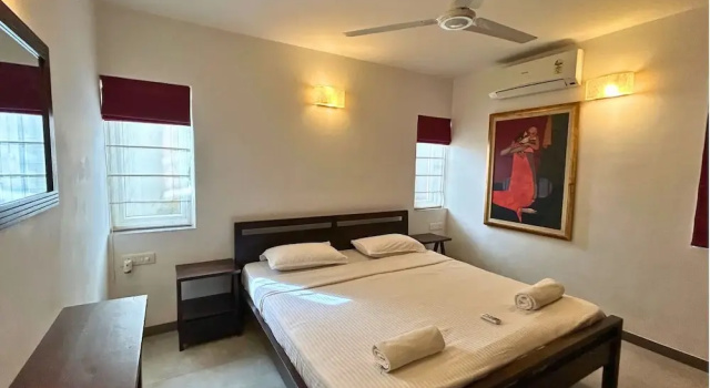 Семейные апартаменты Jungle Hut- Annabelles Beach Apartments at Bernard Simao Calangute