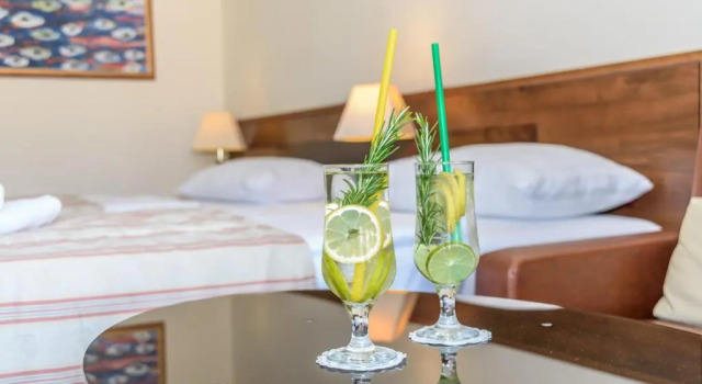 Номер Superior с балконом и с видом на море Family Hotel Pagus - All Inclusive