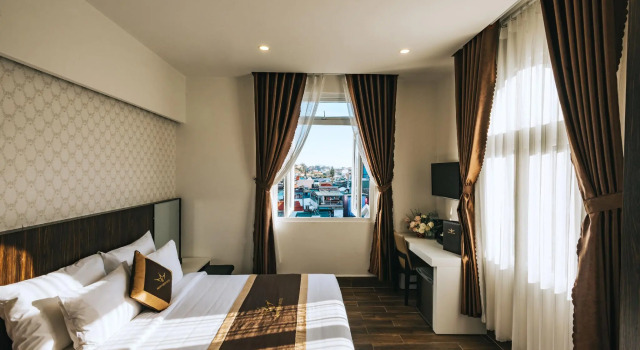 Двухместный номер Deluxe Minh Chien Hotel