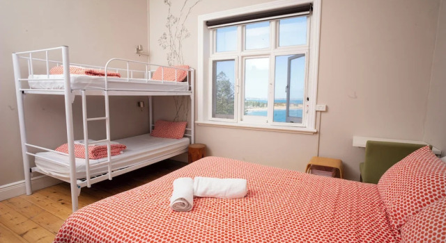 Двухместный номер Standard с видом на океан YHA Port Elliot Beach House