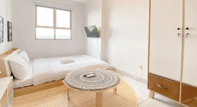Апартаменты Deluxe Minimalist Japanese Style 2Br At Apartment Mekarwangi Square Cibaduyut