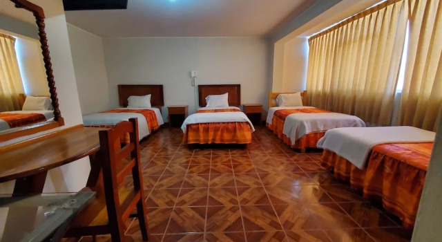Четырёхместный номер Standard Hotel Wanka Palace