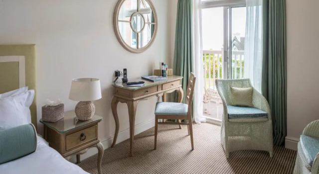 Двухместный номер Superior с балконом и с видом на море Harbour Hotel & Spa Sidmouth