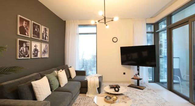 Апартаменты Luxury Manzil - 2BR | Emaar Beachfront | Sea View & Beach