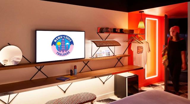Двухместный номер Medium Mama Shelter Toulouse