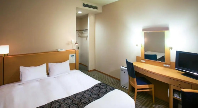 Двухместный номер Superior с красивым видом из окна Yamagata Eki Nishiguchi Washington Hotel
