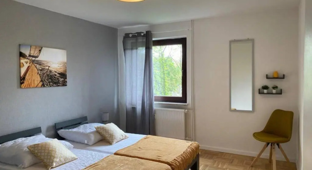 Апартаменты Gemütliche Wohnung zwischen Grün und Duisburg Hbf