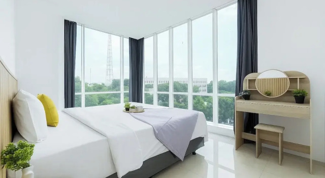 Spacious And Lavish 2Br At Woodland Park Residence, Book Apartment Jakarta Jakarta Province