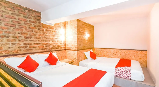 Двухместный семейный номер Standard Hotel O La Mirina Boutique Inn