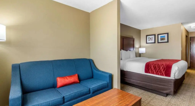 Четырёхместный люкс Comfort Inn & Suites McComb