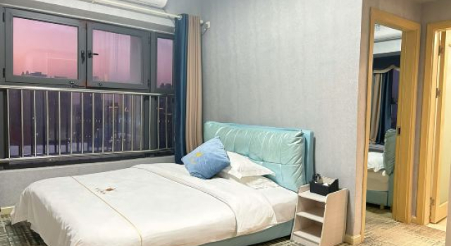 Люкс Deluxe Shuangnuo Hotel Apartment (Sunac Cultural Tourism City, Huadu District, Guangzhou)