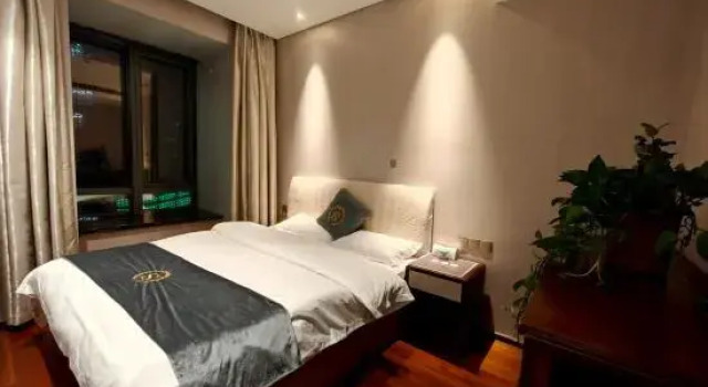 Семейный люкс с 2 комнатами Suzhou Tianxi Administration Hotel Apartment (Jinjihu Expo Center)