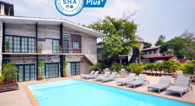Кровать в общем номере The Warehouse Chiang Mai
