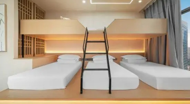 Люкс Дуплекс с красивым видом из окна Jidianzhiguang E-sports Hotel