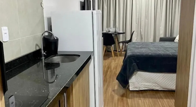 Студия Studio Centro Poços - Tudo a Pe