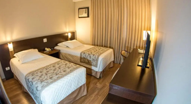 Двухместный номер Deluxe Hotel Campo Largo Comfort