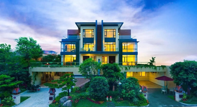 Bensley Wenquan Villa (Huizhou Biguiyuan Runyang Xigu), Varaa Villa Mökit kohteessa Guangdong, Mökki