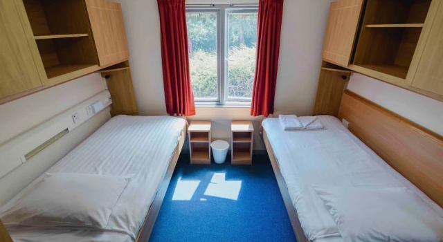 Økonomi- dobbelt værelse Glasney Rooms - Student Accommodation