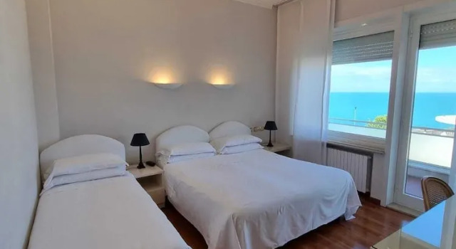 Трёхместный номер Standard с балконом Grand Hotel Passetto