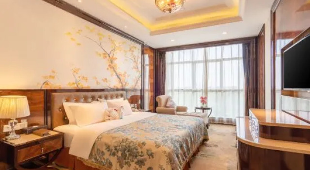 Двухместный люкс Deluxe Mingdu Fengze Hotel