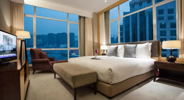 Номер Deluxe c 1 комнатой Somerset Grand Central Dalian