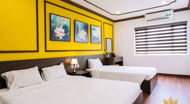 Трёхместный номер Deluxe с балконом Lotus Village HN - by BAY LUXURY