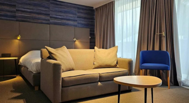 Двухместный номер Superior с балконом Hotel Les 3 Cles