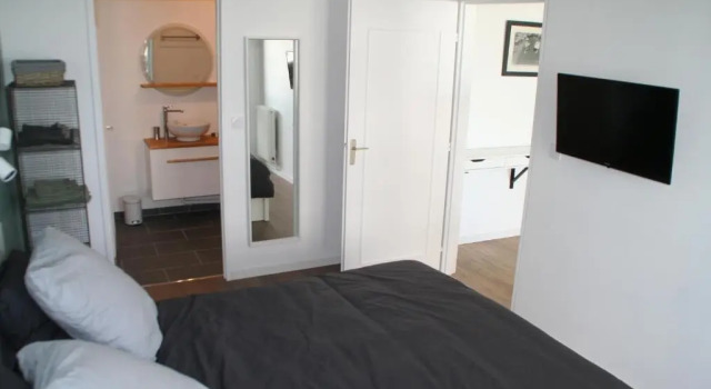 Appartement avec vue superbe sur la mer, Book Lejlighed Hoteller i Dunkerque med morgenmad, Morgenmad