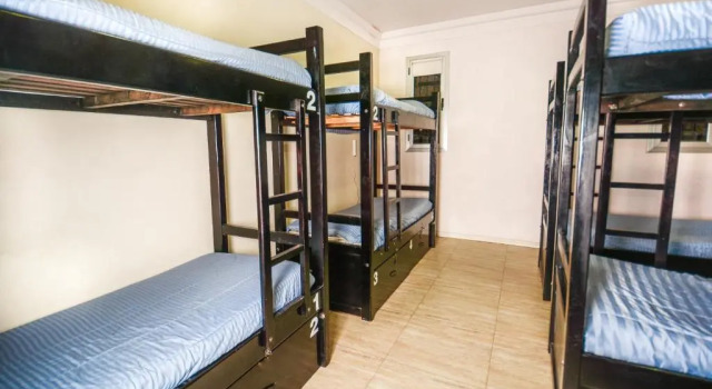 Кровать в общем номере Jaque Mate Hostel
