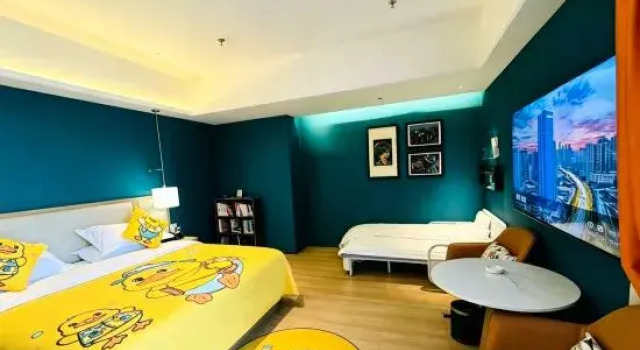 Семейный тент с балконом Manzhu Hotel (Guiyang Guanshanhu Financial City Convention Center)