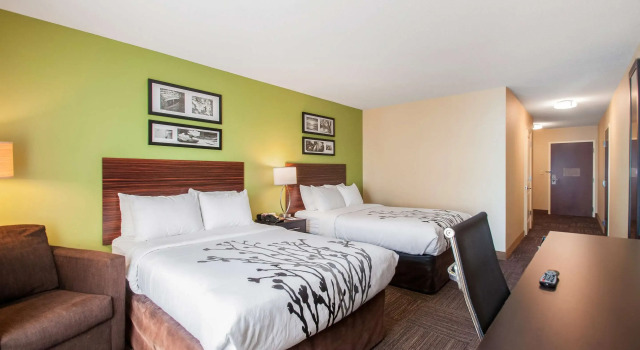 Четырёхместный номер Standard Sleep Inn & Suites Dover University Area