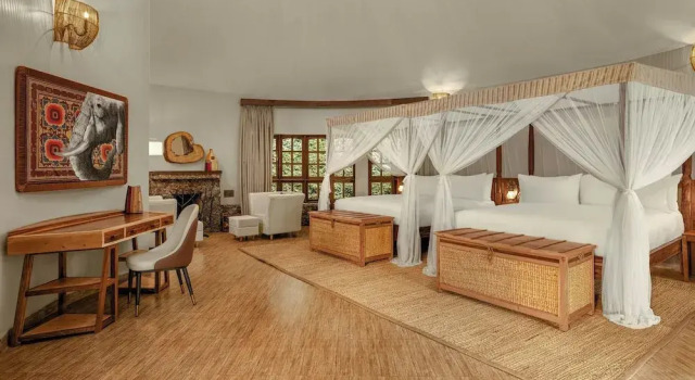 Вилла с балконом и с видом на сад Turaco Ngorongoro Valley, a Tribute Portfolio Lodge