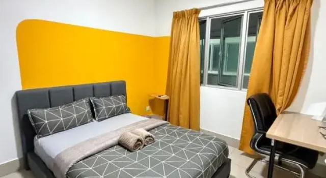 Люкс Executive с 2 комнатами с балконом Razak City Residences