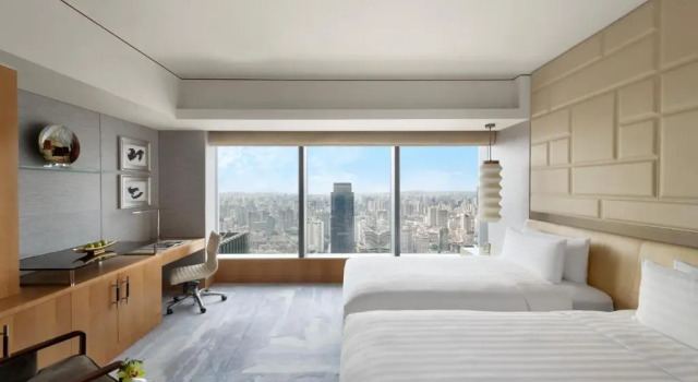 Двухместный номер Deluxe Jing An Shangri-La, Shanghai
