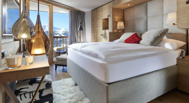 Номер Deluxe с балконом Chandolin Boutique Hotel
