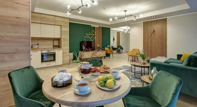 Апартаменты Deluxe Villa Alvīne Family Apart-Hotel