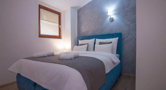 Апартаменты c 1 комнатой с балконом и с видом на море Apartments Grand