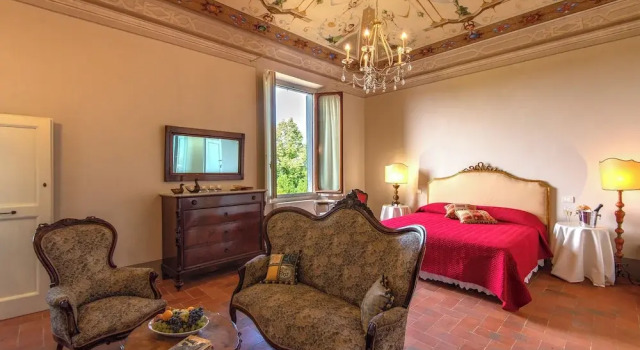 Номер Deluxe Agriturismo Villa Ulivello in Chianti