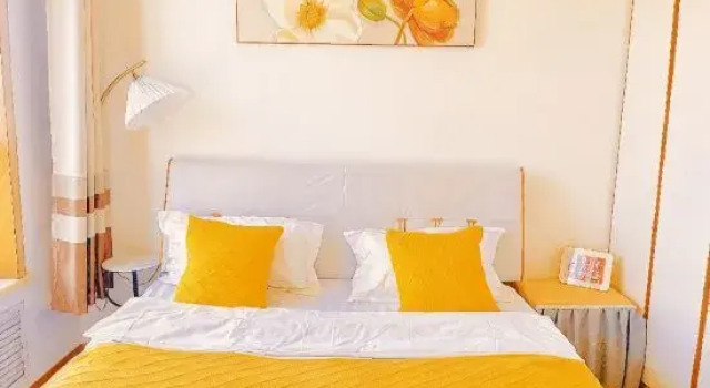 Люкс Deluxe c 1 комнатой с видом на море Langyu Boutique Holiday Apartment (Qingdao Golden Beach Branch)