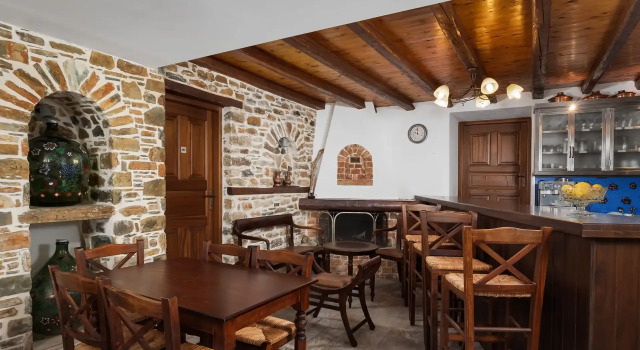 Люкс Deluxe с видом на море Archontiko Papoutsi Pelion