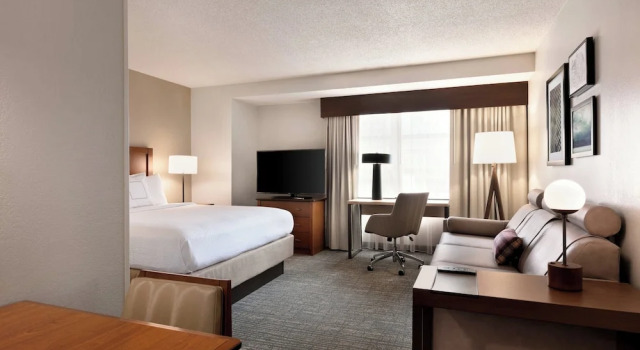 Люкс c 1 комнатой с видом на город Residence Inn by Marriott Baltimore Downtown/ Inner Harbor